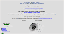 Desktop Screenshot of lab-health.co.uk