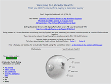 Tablet Screenshot of lab-health.co.uk